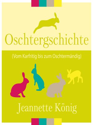 cover image of Oschtergschichte